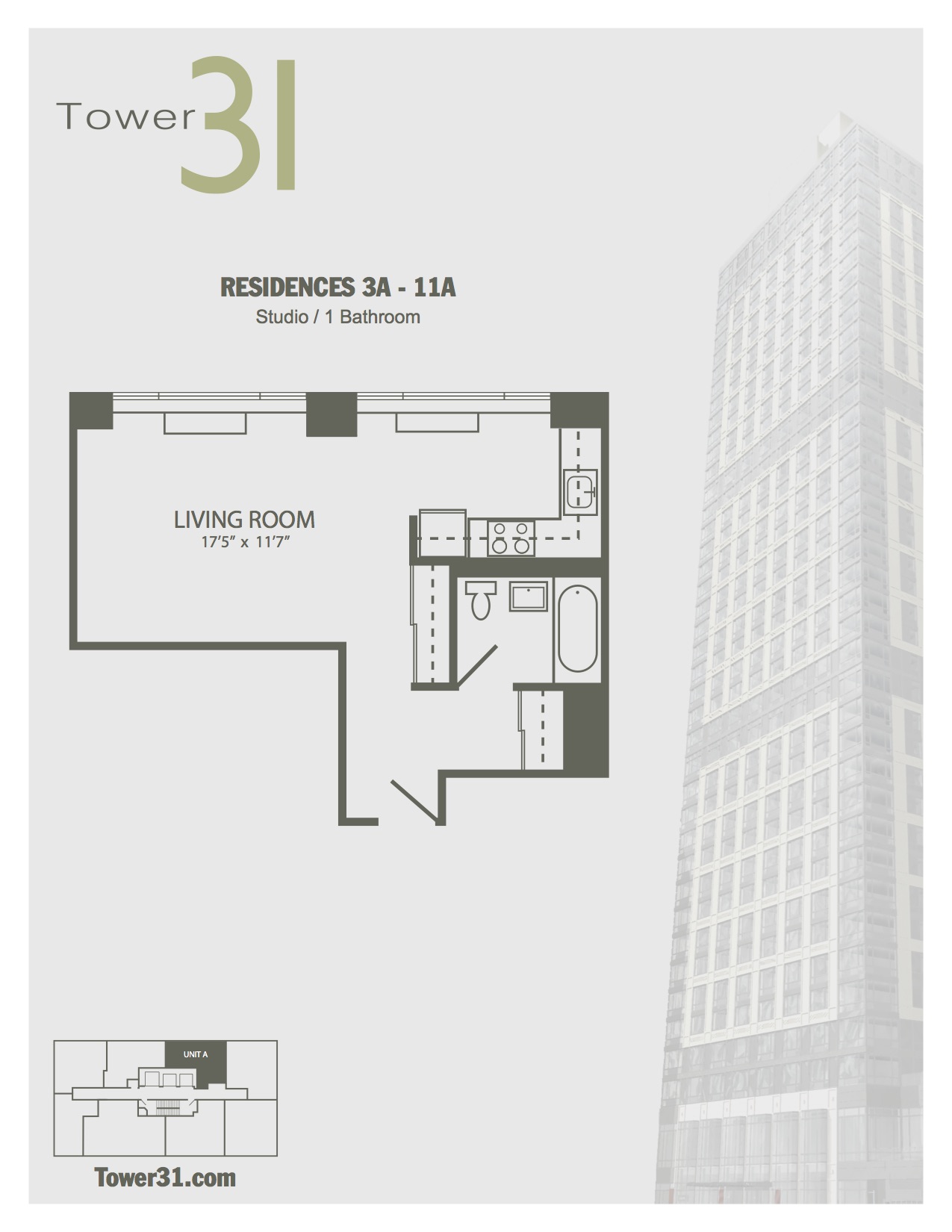 Residence A Floors 3-11